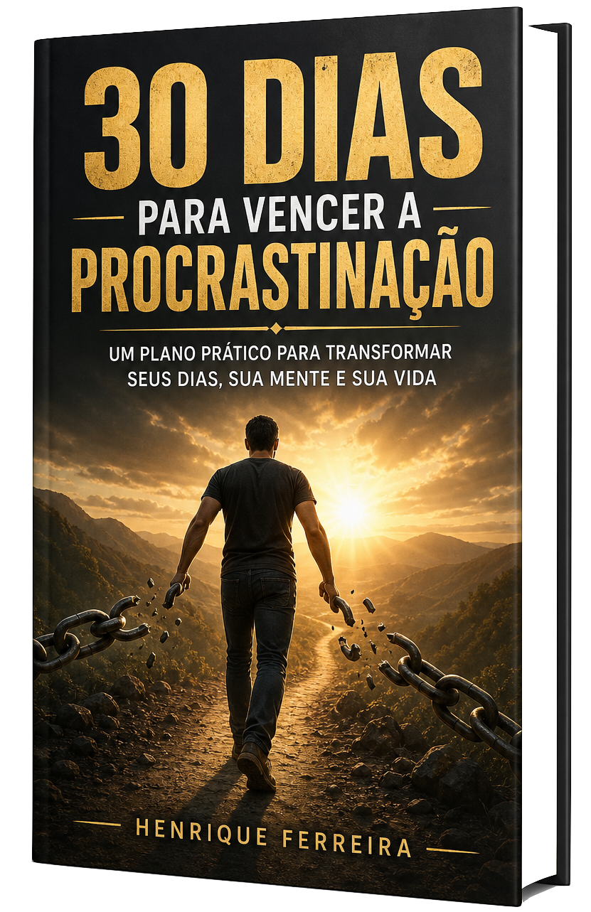 Capa do ebook 30 Dias para Vencer a Procrastinação